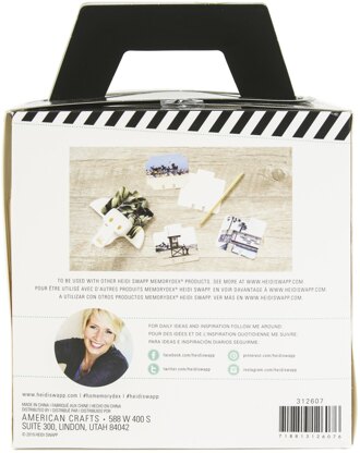American Crafts Heidi Swapp Memorydex Spinner - White