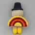 Thanksgiving turkey amigurumi