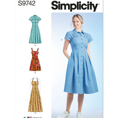 Simplicity Misses' Dresses S9742 - Sewing Pattern