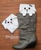 Peeping Sheep Boot Cuffs