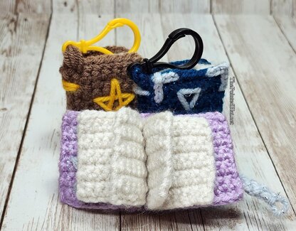 Mini Spellbook Keychain