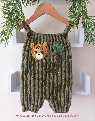Little Rib Dungarees