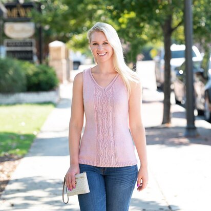 Ocracoke Tank #201 - knitting pattern