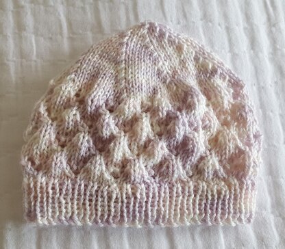 Candy - prem 4ply lace beanie