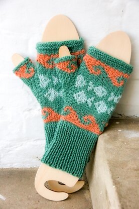 Winter Dippers' Mittens