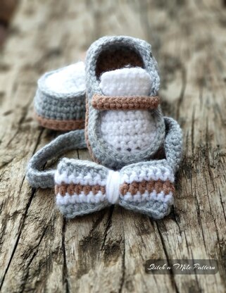 Baby Loafer with Bow tie