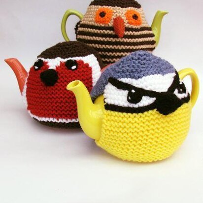 Three Birds Tea Cosy Knitting Pattern