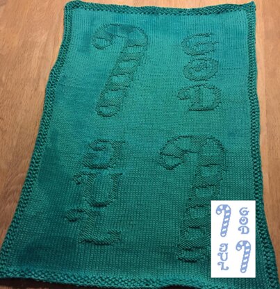 Nr. 324 – 11. Christmas stick guest towel