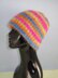 Angel Print Mohair All Rib Beanie Hat