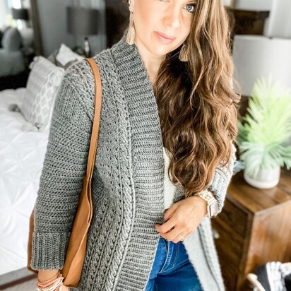 Double Espresso Duster Cardigan