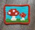 Cute Mushrooms Mug Rug