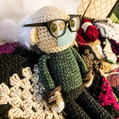 Bernie Sanders Meme Amigurumi