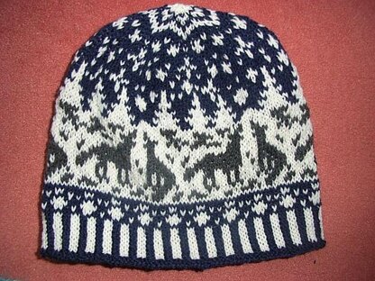 Night wolves beanie