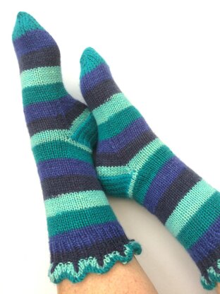 Crenulation Socks