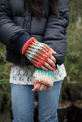 Sunset Ridge Fingerless Gloves