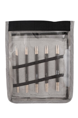 Knitter's Pride Karbonz Normal Interchangeable Deluxe Needle Set (Set of 9)