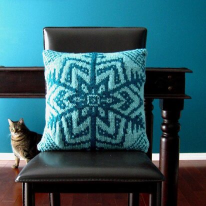 Snowflake Cushion Cover