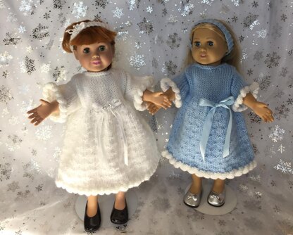 Christmas Doll Dresses