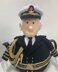 King Charles III Tea Cosy in Royal Navy Uniform