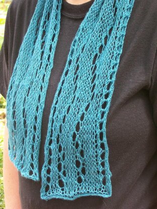 The Long and Winding Road scarf (5" x 40")