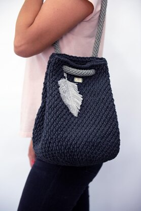 Casual Grey Handbag