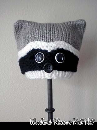 Woodland Animals Knit Hats