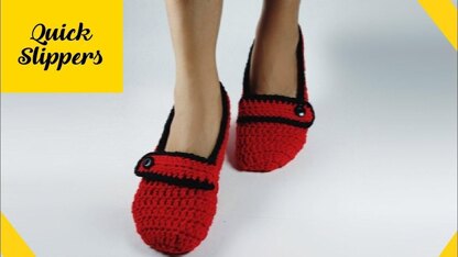 Mary Jane Slippers