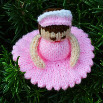 Charlotte the Ballerina Doll Knitting Pattern - Toy Knitting Pattern.