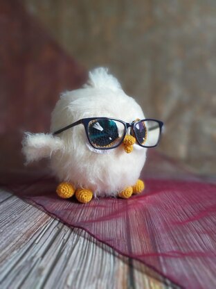 Owl Holder Eyeglasses Glasses Stand Amigurumi