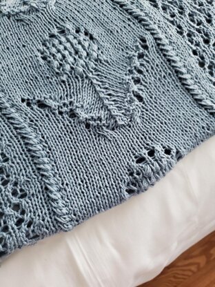 Hydrangea Baby Afghan