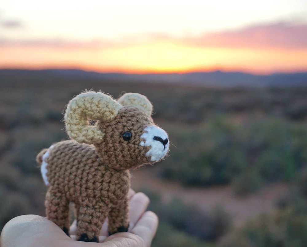 Amigurumi Kit Bighorn Sheep Ruby