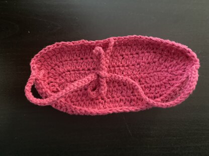 Sweet Dreams Sleep Mask - Free Accessory Crochet Pattern in Paintbox Yarns Baby DK