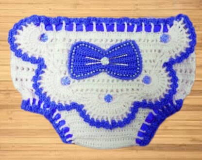 Crochet white Baby Banti