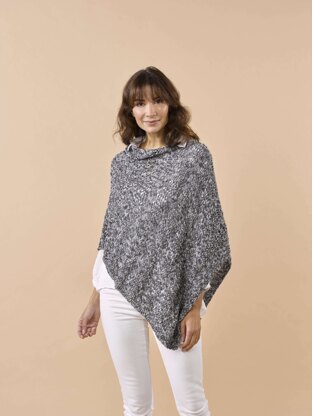 Corolla Poncho in Tahki Yarns - TAH-14 - Downloadable PDF