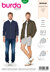 Burda Style Men's jacket B6351 - Paper Pattern, Size 36-46