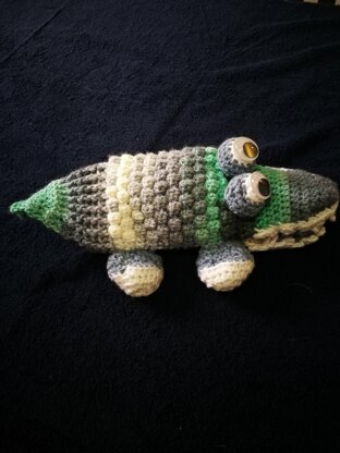Hand Puppet Rockie Crocodile