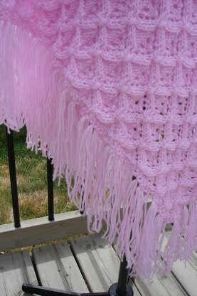 Pretty in Pink Poncho