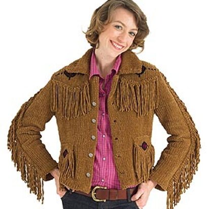 Knit Frontier Jacket in Lion Brand Wool-Ease