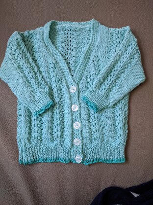 Cardigan for a toddler