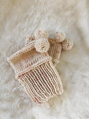 Pom-pom Boot Cuffs