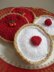 Cherry Bakewell and Jam Tart