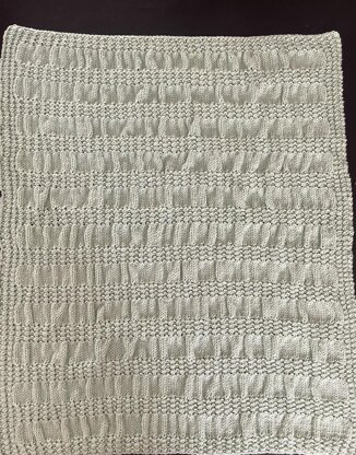 Riffle Ruffle Baby Blanket