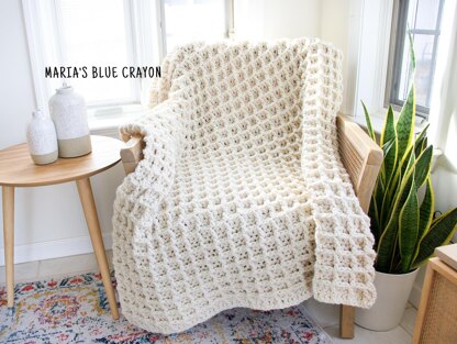 Super Bulky Crochet Blanket