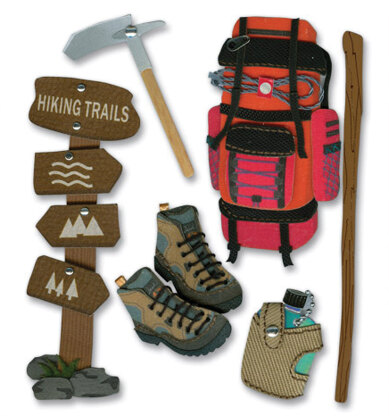 Jolee's Boutique Dimensional Stickers - Hiking Trip