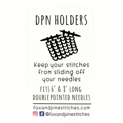 Stitch Huggers Knitting Needle Holders - Fox & Pine