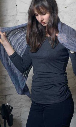 Density Shawl in The Fibre Co. Road to China Lace - Downloadable PDF