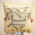 Love Crochet Throw Pillow