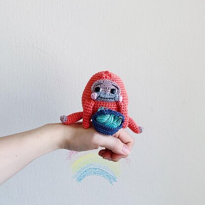 Ren the orang utan amigurumi pattern by amigurumei