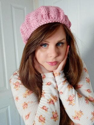 Crochet Feminine French Beret Pattern