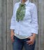 Tropical Leaves Skinny Scarf